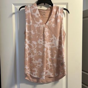Light Pink Barley Worn Small Worthington Tank Top
